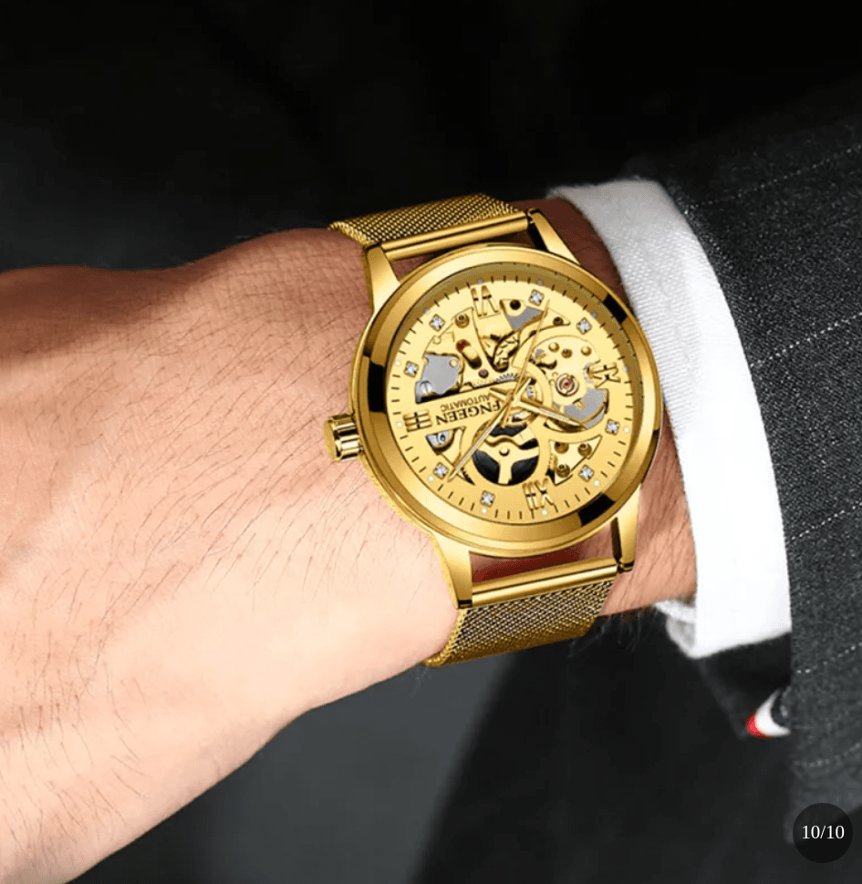 GRANDEUR Skeleton Automatic Watch